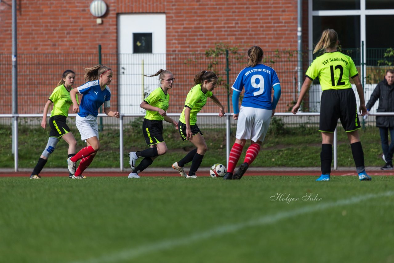 Bild 62 - B-Juniorinnen TSV Schoenberg - Holstein Kiel : Ergebnis: 0:23